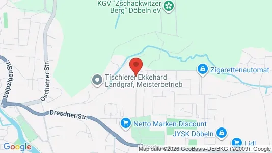 Apartments for rent i Central Saxony - kort over placeringen