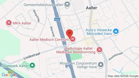 Apartments for rent i Aalter - kort over placeringen
