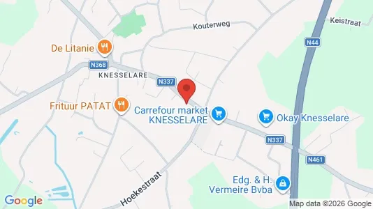 Apartments for rent i Aalter - kort over placeringen