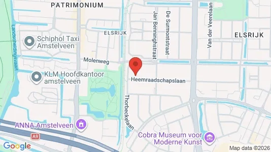 Houses for rent i Amstelveen - kort over placeringen