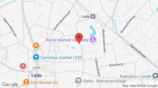 Apartments for rent i Lede - kort over placeringen