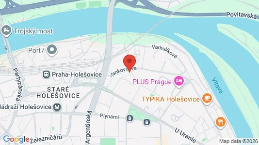 Apartments for rent i Prague 5 - kort over placeringen