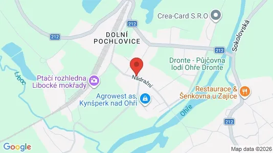 Apartments for rent i Sokolov - kort over placeringen
