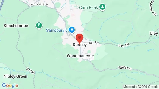 Apartments for rent i Dursley - Gloucestershire - kort over placeringen