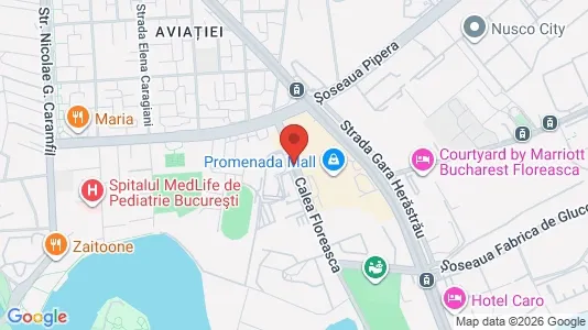 Apartments for rent i Bucharest - Sectorul 1 - kort over placeringen