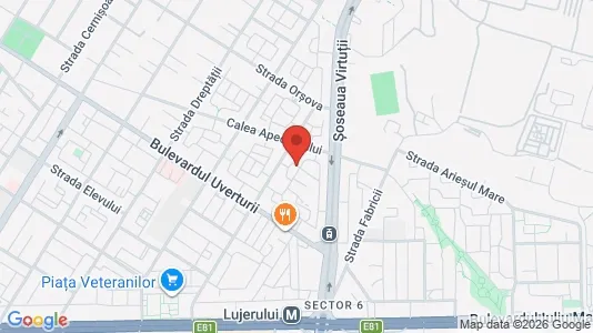 Apartments for rent i Bucharest - Sectorul 6 - kort over placeringen