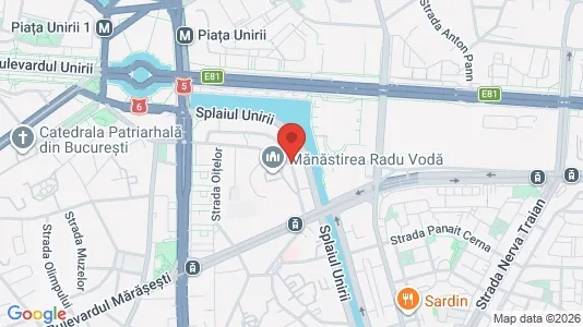 Apartments for rent i Bucharest - Sectorul 4 - kort over placeringen