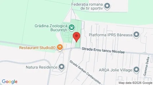Apartments for rent i Voluntari - kort over placeringen
