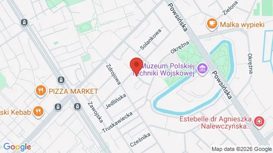 Apartments for rent i Warszawa Mokotów - kort over placeringen