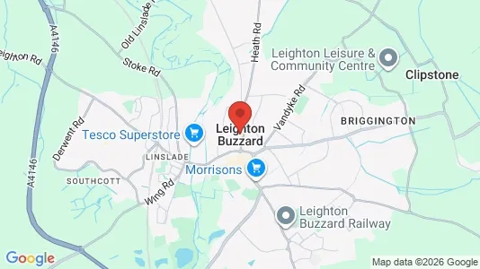 Apartments for rent i Leighton Buzzard - Bedfordshire - kort over placeringen