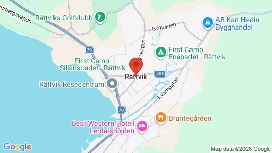 Houses for rent i Rättvik - kort over placeringen