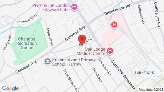 Apartments for rent i Edgware - Middlesex - kort over placeringen