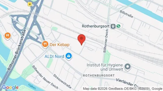 Apartments for rent i Hamburg Mitte - kort over placeringen