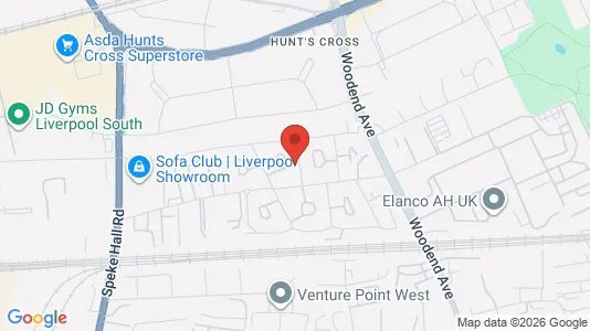 Apartments for rent i Liverpool - Merseyside - kort over placeringen