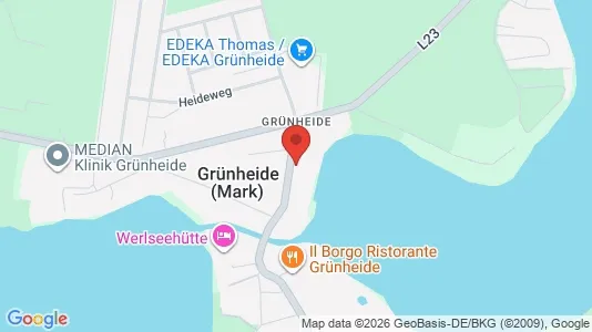 Apartments for rent i Oder-Spree - kort over placeringen