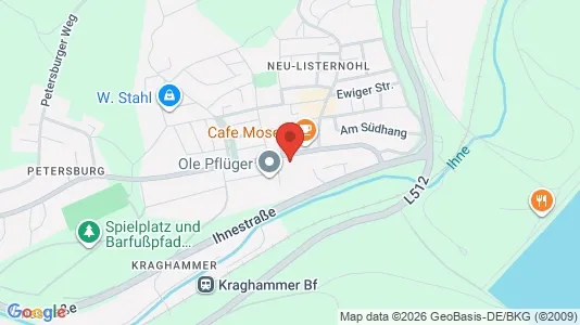 Apartments for rent i Olpe - kort over placeringen