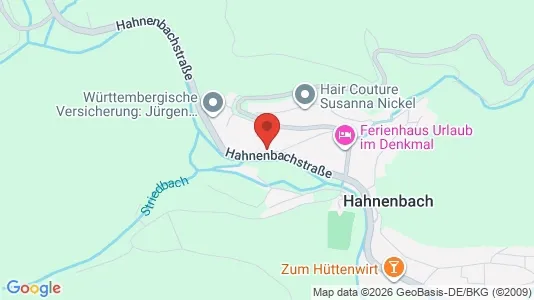 Apartments for rent i Bad Kreuznach - kort over placeringen