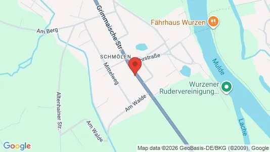Apartments for rent i Central Saxony - kort over placeringen