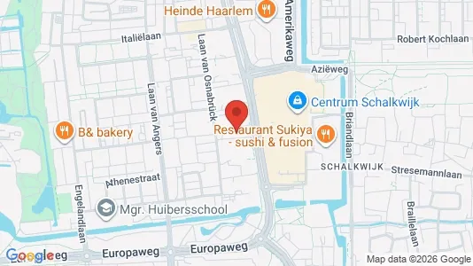 Apartments for rent i Haarlem - kort over placeringen