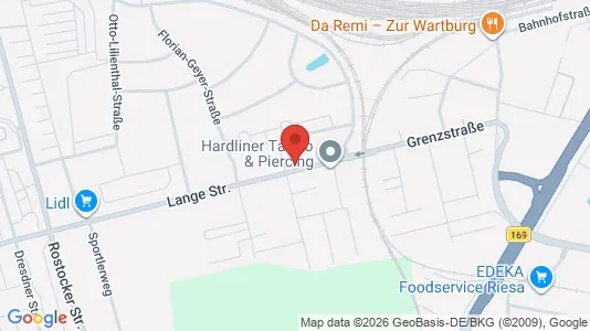 Apartments for rent i Meissen - kort over placeringen