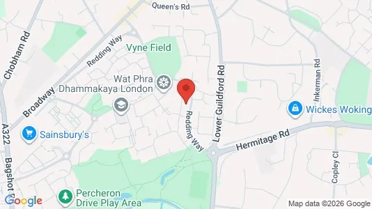 Apartments for rent i Woking - Surrey - kort over placeringen