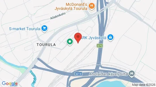 Apartments for rent i Jyväskylä - kort over placeringen
