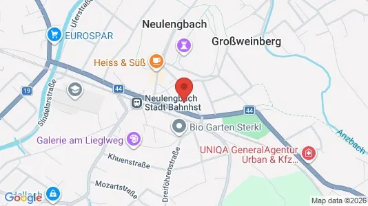 Apartments for rent i Maria-Anzbach - kort over placeringen