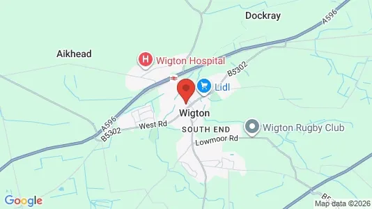Houses for rent i Wigton - Cumbria - kort over placeringen
