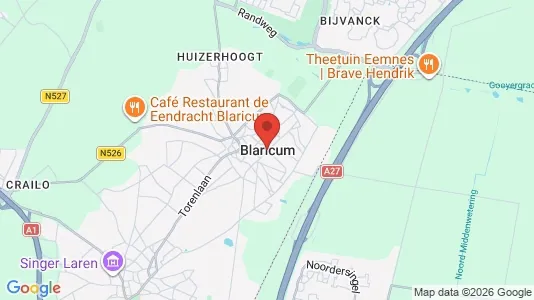 Houses for rent i Blaricum - kort over placeringen