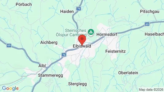 Apartments for rent i Eibiswald - kort over placeringen