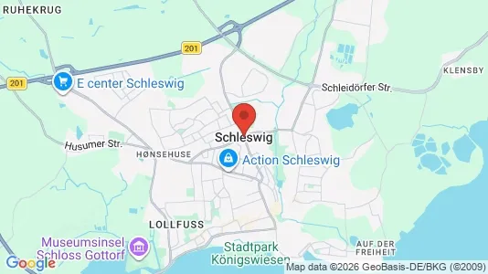 Apartments for rent i Schleswig-Flensburg - kort over placeringen