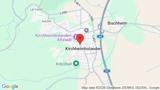Apartments for rent i Donnersbergkreis - kort over placeringen