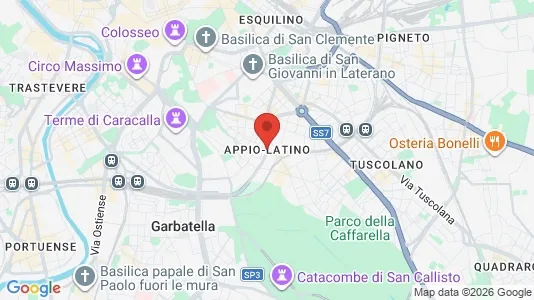 Rooms for rent i Roma Municipio VII – Appio-Latino/Tuscolano/Cinecittà - kort over placeringen