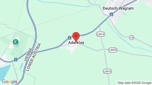 Apartments for rent i Aderklaa - kort over placeringen