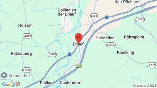 Apartments for rent i Erlauf - kort over placeringen