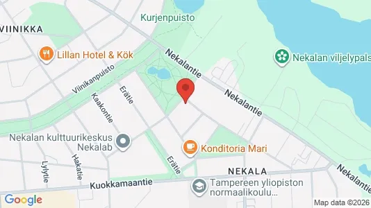 Rooms for rent i Tampere Keskinen - kort over placeringen