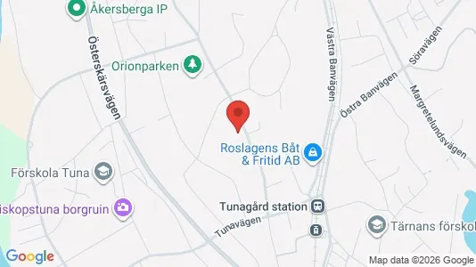 Apartments for rent i Österåker - kort over placeringen