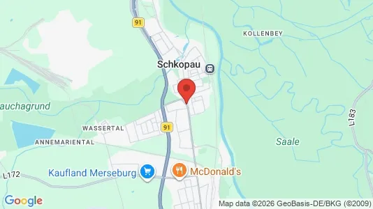 Apartments for rent i Saalekreis - kort over placeringen