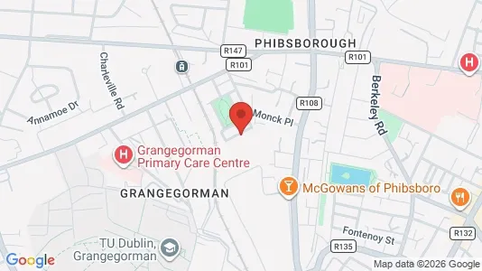 Apartments for rent i Dublin 7 - kort over placeringen