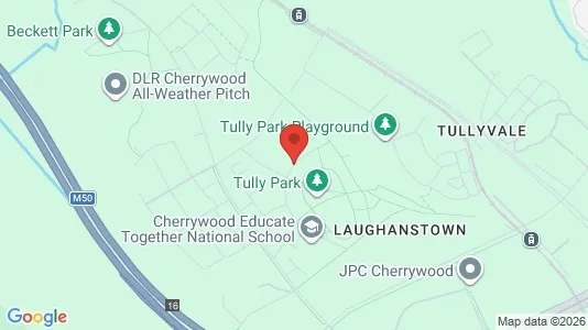 Apartments for rent i Dublin 18 - kort over placeringen