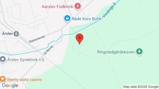 Apartments for rent i Årslev - kort over placeringen
