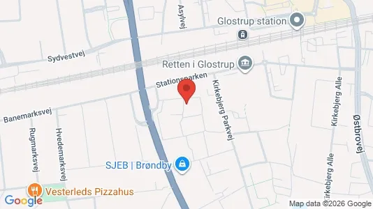 Apartments for rent i Brøndby - kort over placeringen