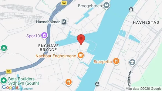 Apartments for rent i Copenhagen SV - kort over placeringen