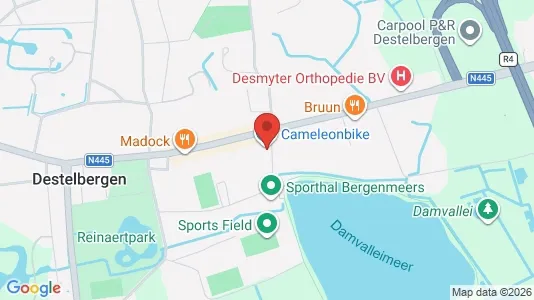 Apartments for rent i Destelbergen - kort over placeringen