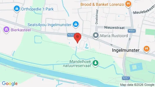 Apartments for rent i Ingelmunster - kort over placeringen