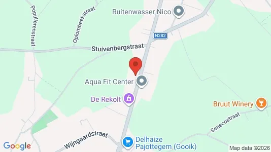 Apartments for rent i Gooik - kort over placeringen