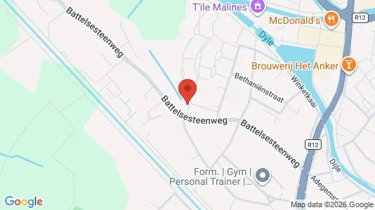 Apartments for rent i Mechelen - kort over placeringen
