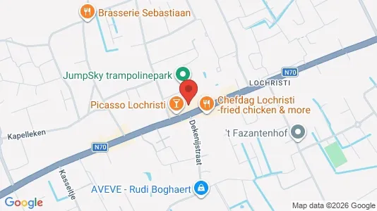 Apartments for rent i Lochristi - kort over placeringen