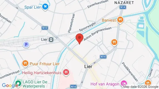 Apartments for rent i Lier - kort over placeringen