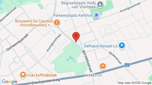 Apartments for rent i Leuven - kort over placeringen